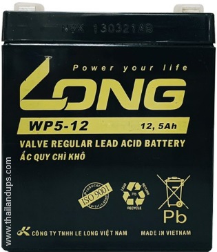 Long  battery 12V5Ah